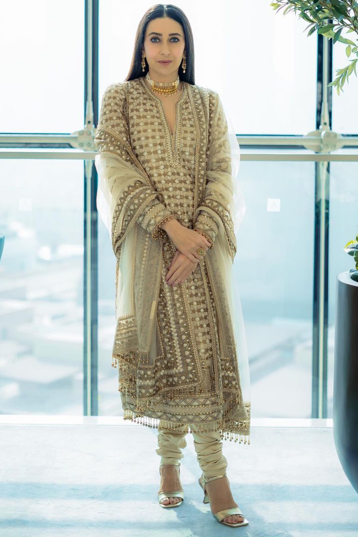 Shopping Famous Actress Karishma Kapoor Palzo Salwar Suit Collection -  TheFashionFemina | Women's Clothing Store in India